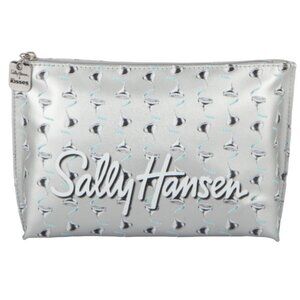 New Cosmetic Bag Pouch Sally Hansen Hershey Kiss Silver